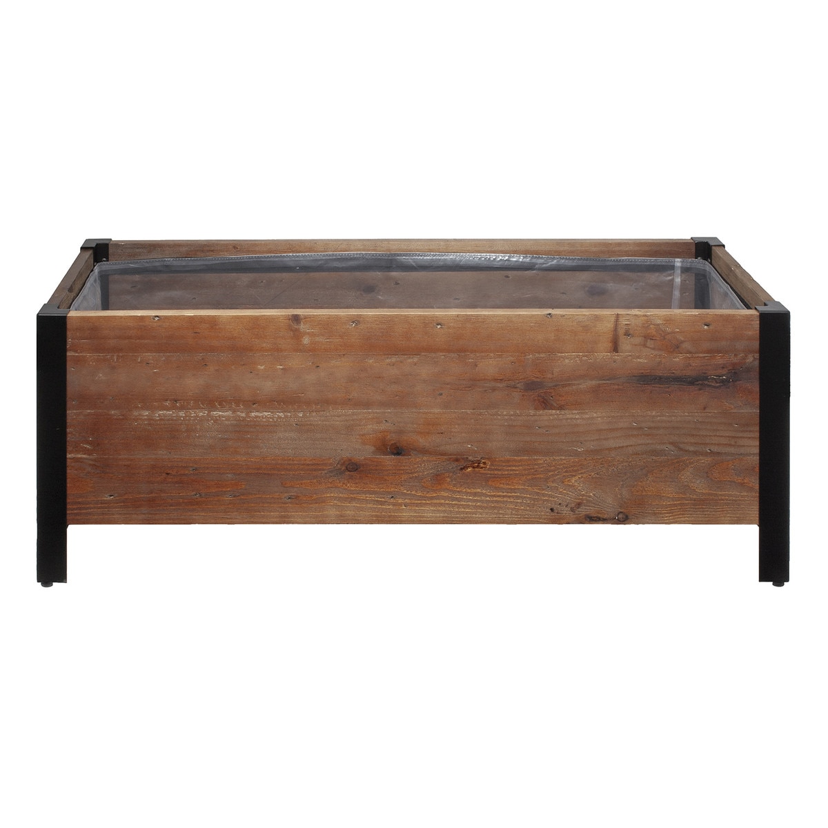 Grapevine recycled wood planter
